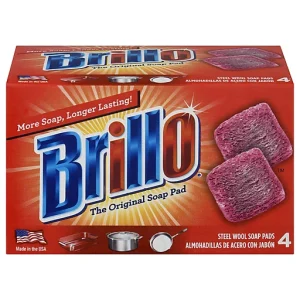 Brillo Steel Wool Soap Pads 4 ea