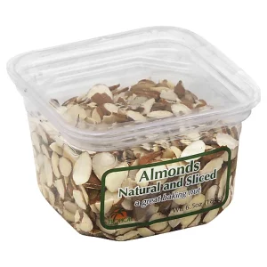 Tropical Almonds, Natural And Sliced 6.5 oz