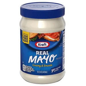 Kraft Real Mayo Creamy & Smooth Mayonnaise, 15 fl oz Jar