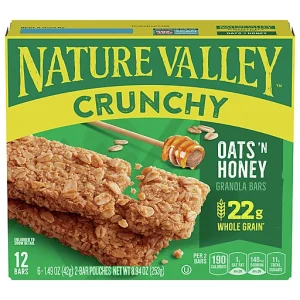 Nature Valley Oats 'N Honey Granola Bars 6 ea
