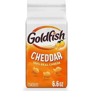 GOLDFISH BAKED SNACK CRACKERS, CHEDDAR