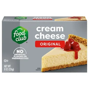 Food Club Original Cream Cheese 8 oz