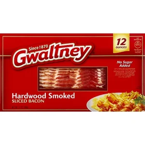 GWALTNEY BACON, SLICED, HARDWOOD SMOKED